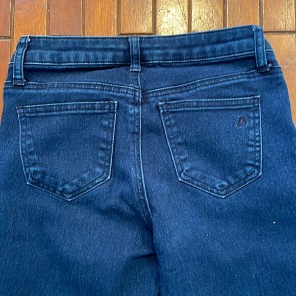 Rampage Dark Wash Skinny Jeans Pearl Embellished size 1 - Picture 5 of 5